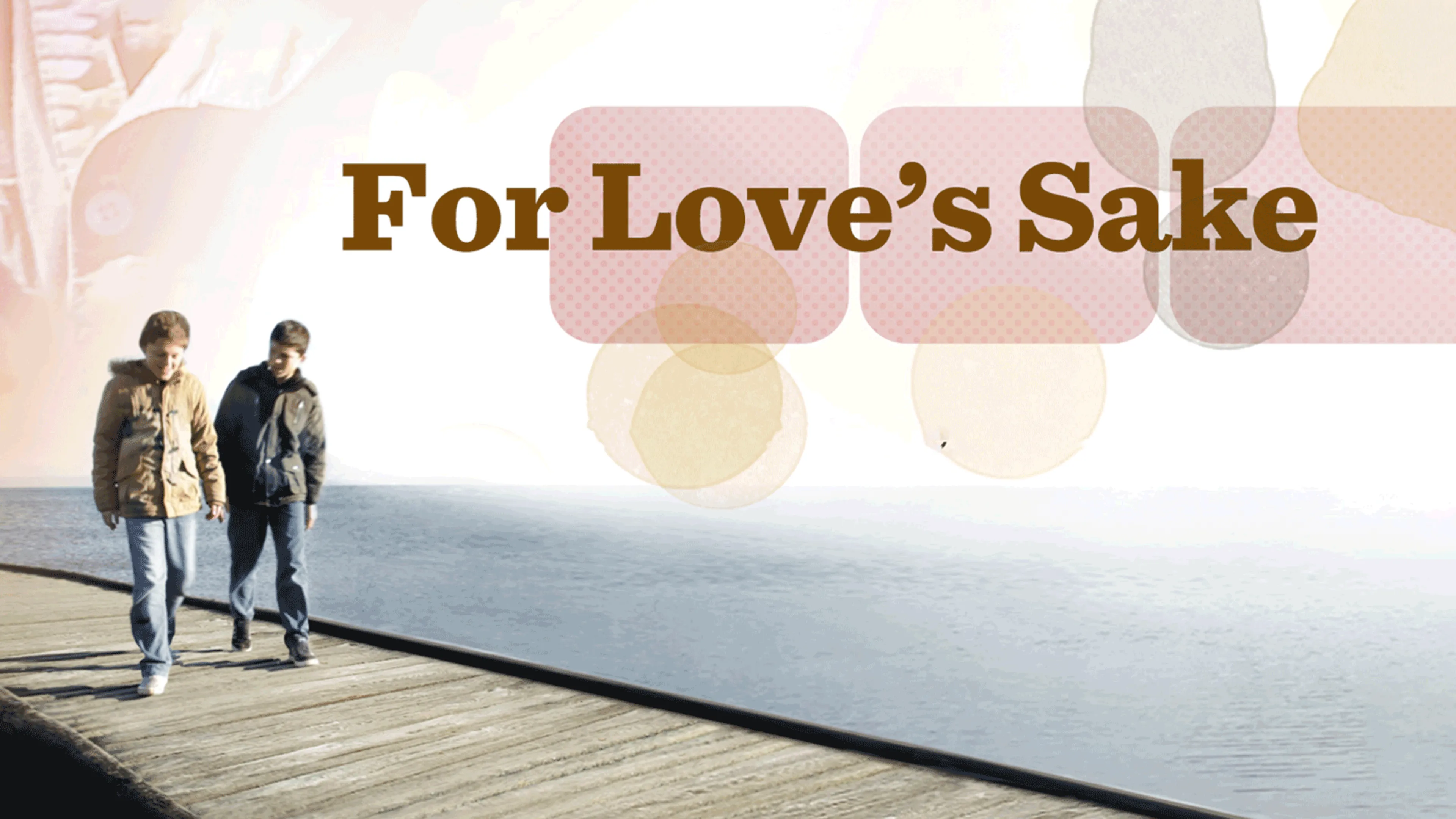 For Love's Sake poster
